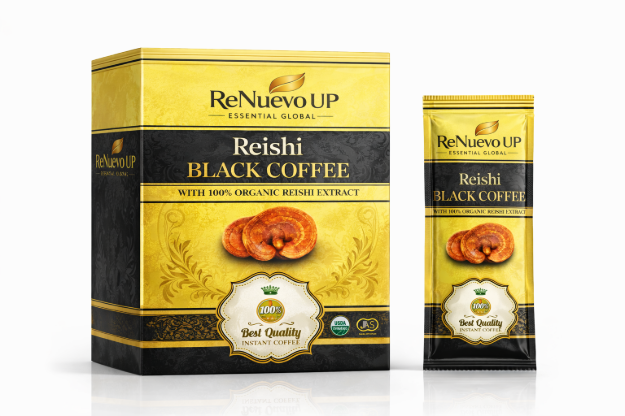 Picture of REISHI BLACK COFFEE – ORGANIC GANODERMA EXTRACT