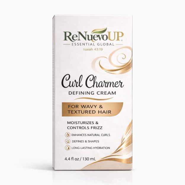 Picture of CURL CHARMER DEFINING CREAM – FRIZZ CONTROL & HYDRATION FOR WAVY HAIR