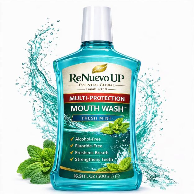 Picture of MULTI-PROTECTION MOUTH WASH – FRESH MINT (ALCOHOL-FREE & FLUORIDE-FREE)