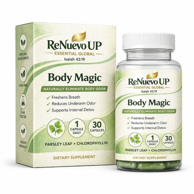 Picture of BODY MAGIC – INTERNAL FRESHNESS & DETOX SUPPORT CAPSULES