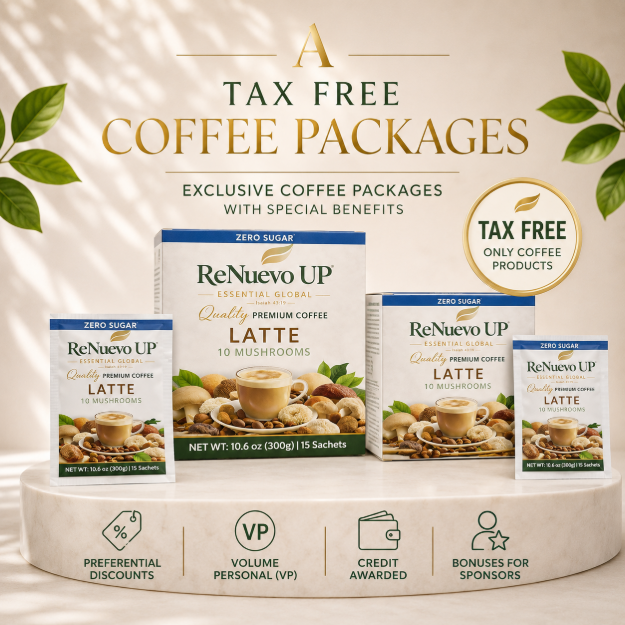Imagen de Paquetes de Café Tax Free
