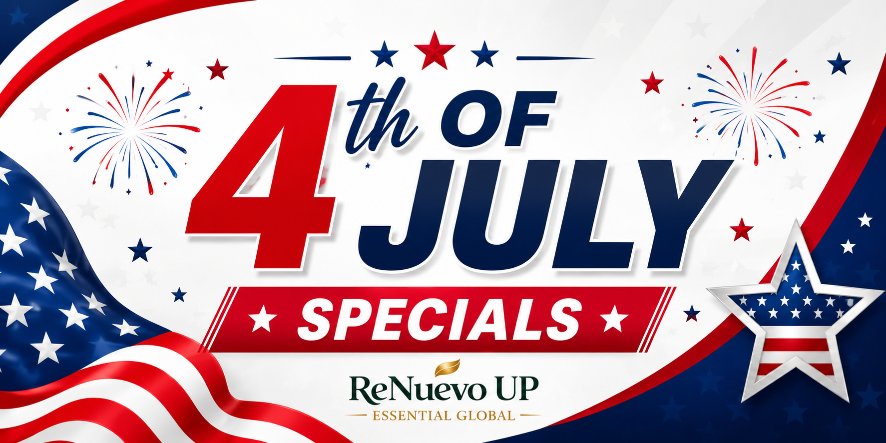 Imagen para la categoría Especiales del 4 de Julio 🇺🇸
