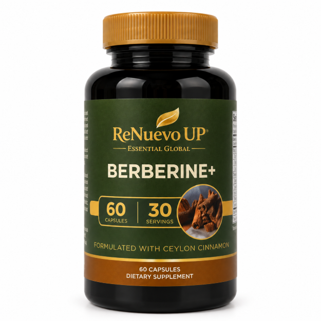 Picture of Berberine+ with Ceylon Cinnamon – Metabolic Support Formula | 1 Bottle