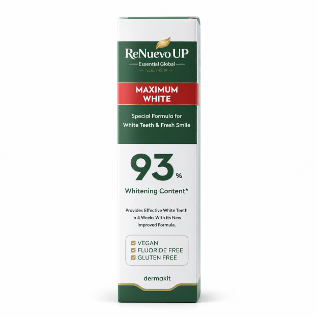 Picture of Maximum White Toothpaste – 93% Whitening Content | 1 Tube