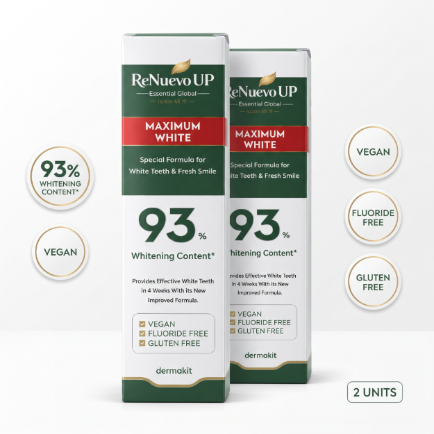 Imagen de MAXIMUM WHITE TOOTHPASTE – 2 TUBOS